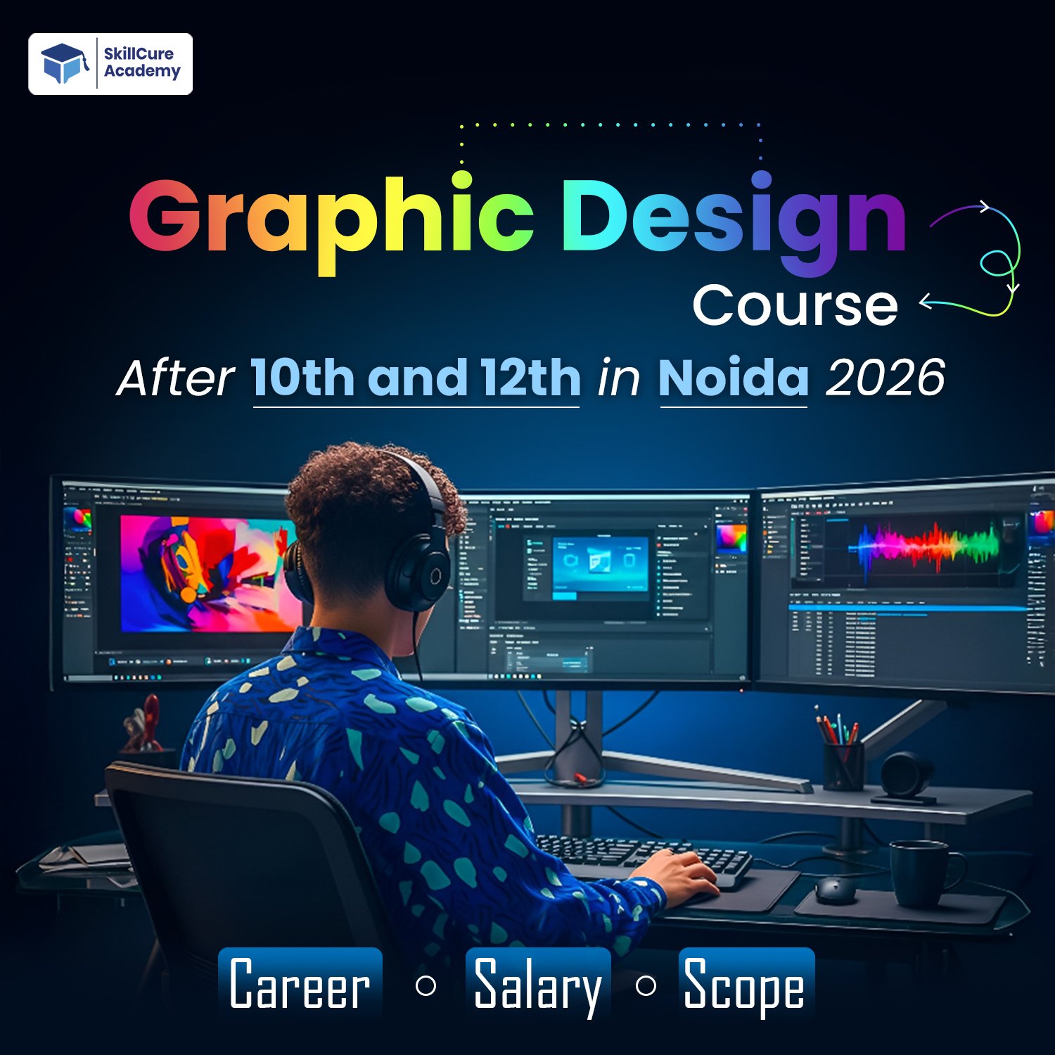 Graphic Design Course in Noida After 10th & 12th In 2026.