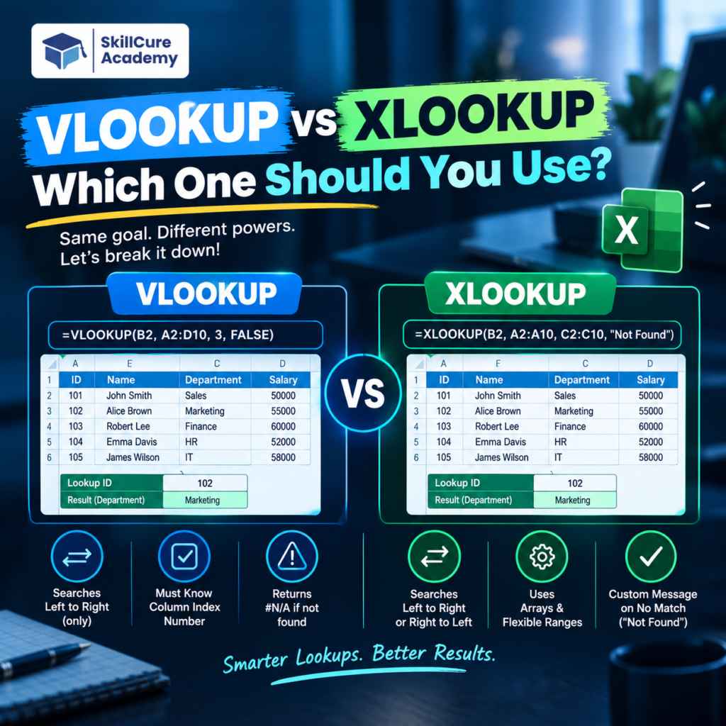 VLOOKUP vs XLOOKUP
