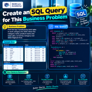 SQL query for business problem