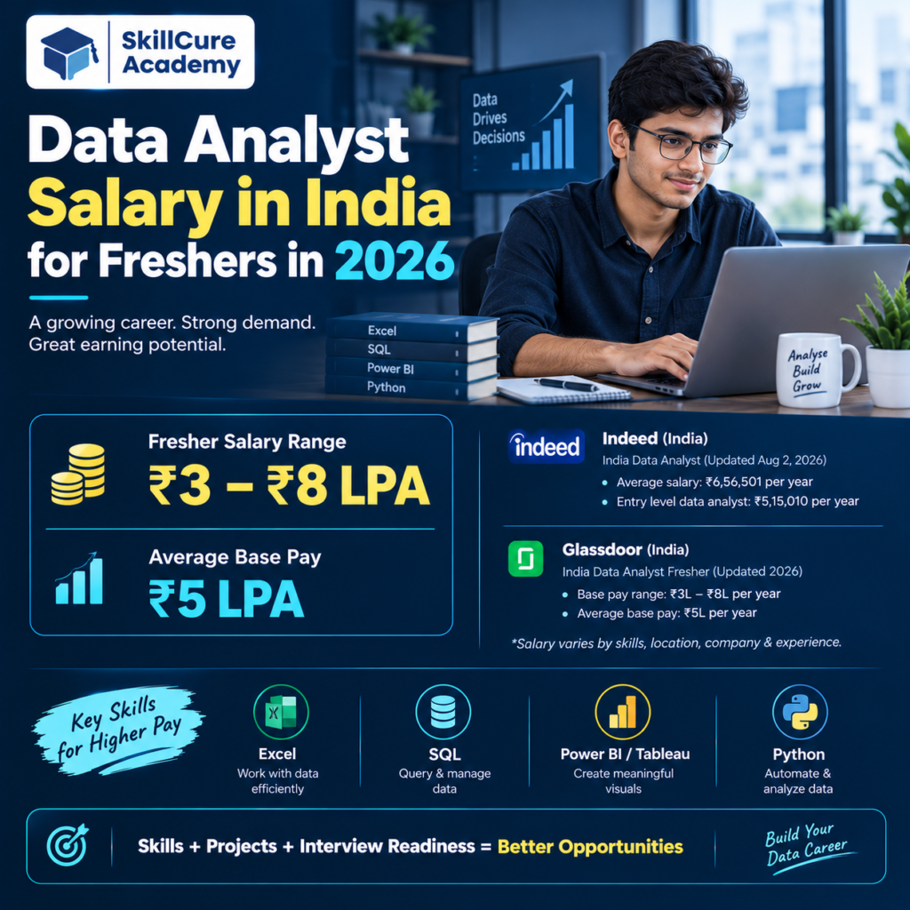 Data Analyst Salary in India for Freshers in 2026