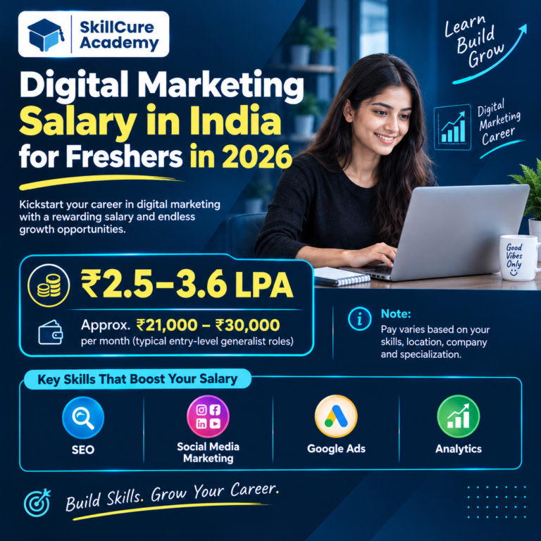 Digital Marketing Salary in India for Freshers in 2026