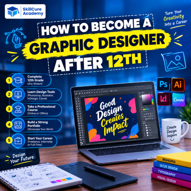 how to become a graphic designer after 12th