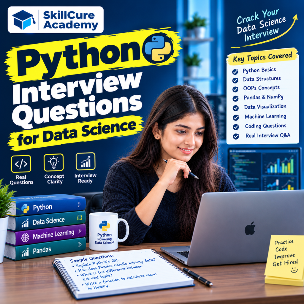 Python interview questions for data science