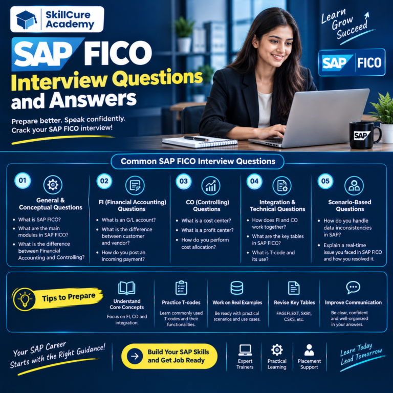 SAP FICO Interview Questions and Answers
