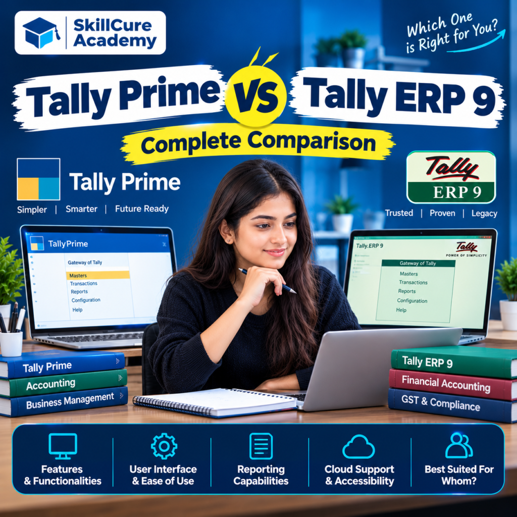 Tally Prime vs Tally ERP 9